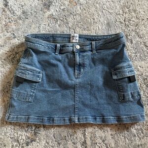 Princess Polly denim skirt size 8